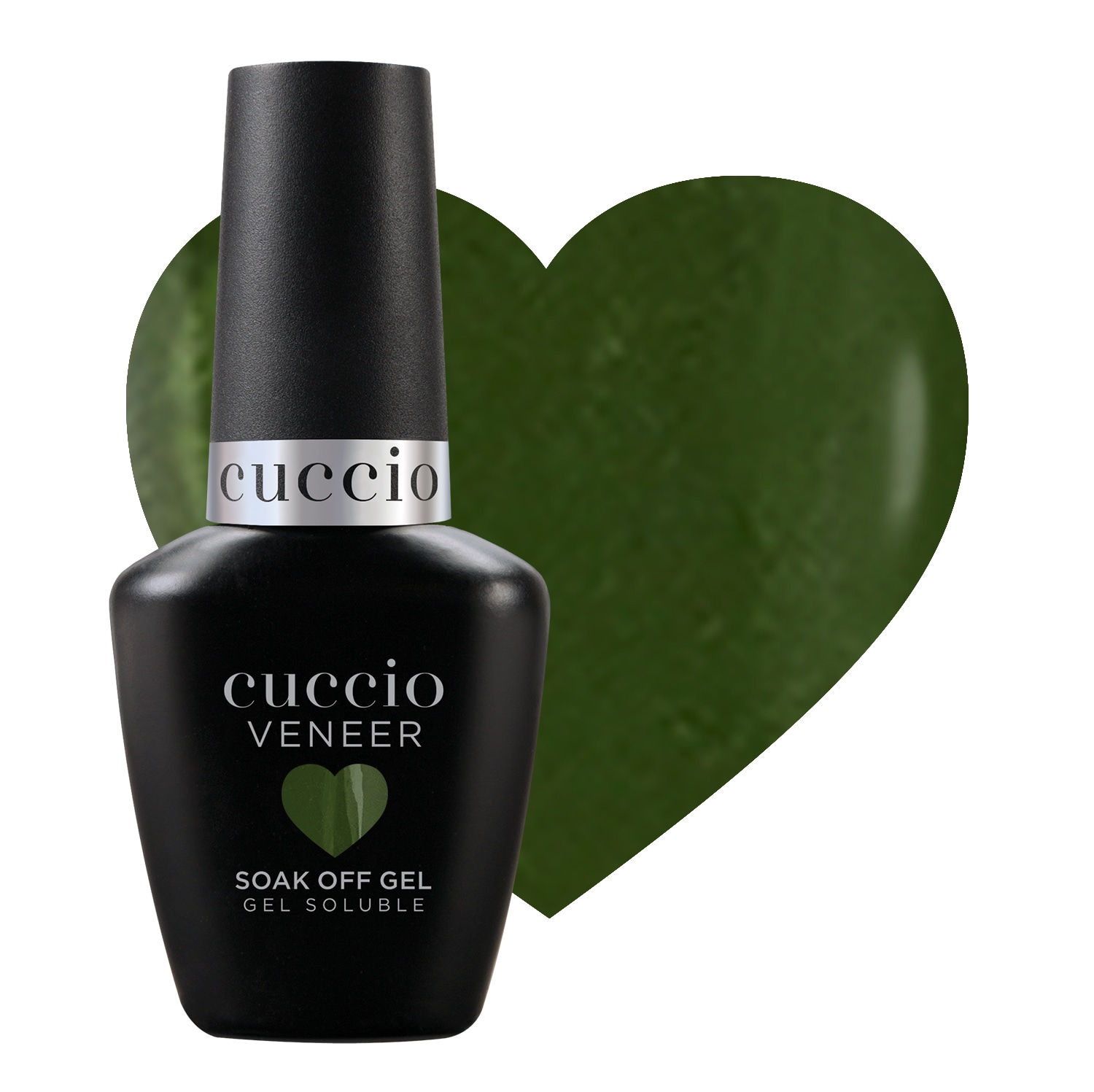 Esmalte em Gel Cuccio Brasil Veneer Hema Free Navy Green 13ml