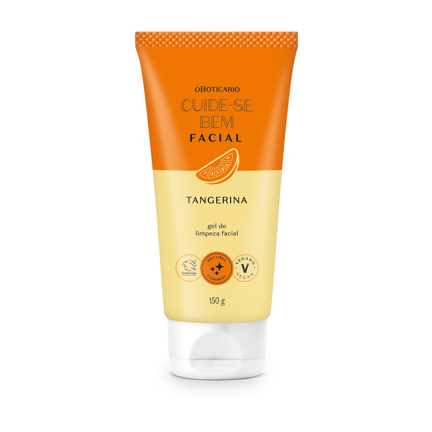 Gel de Limpeza Facial Cuide-se Bem Feira Tangerina O Boticário 150g