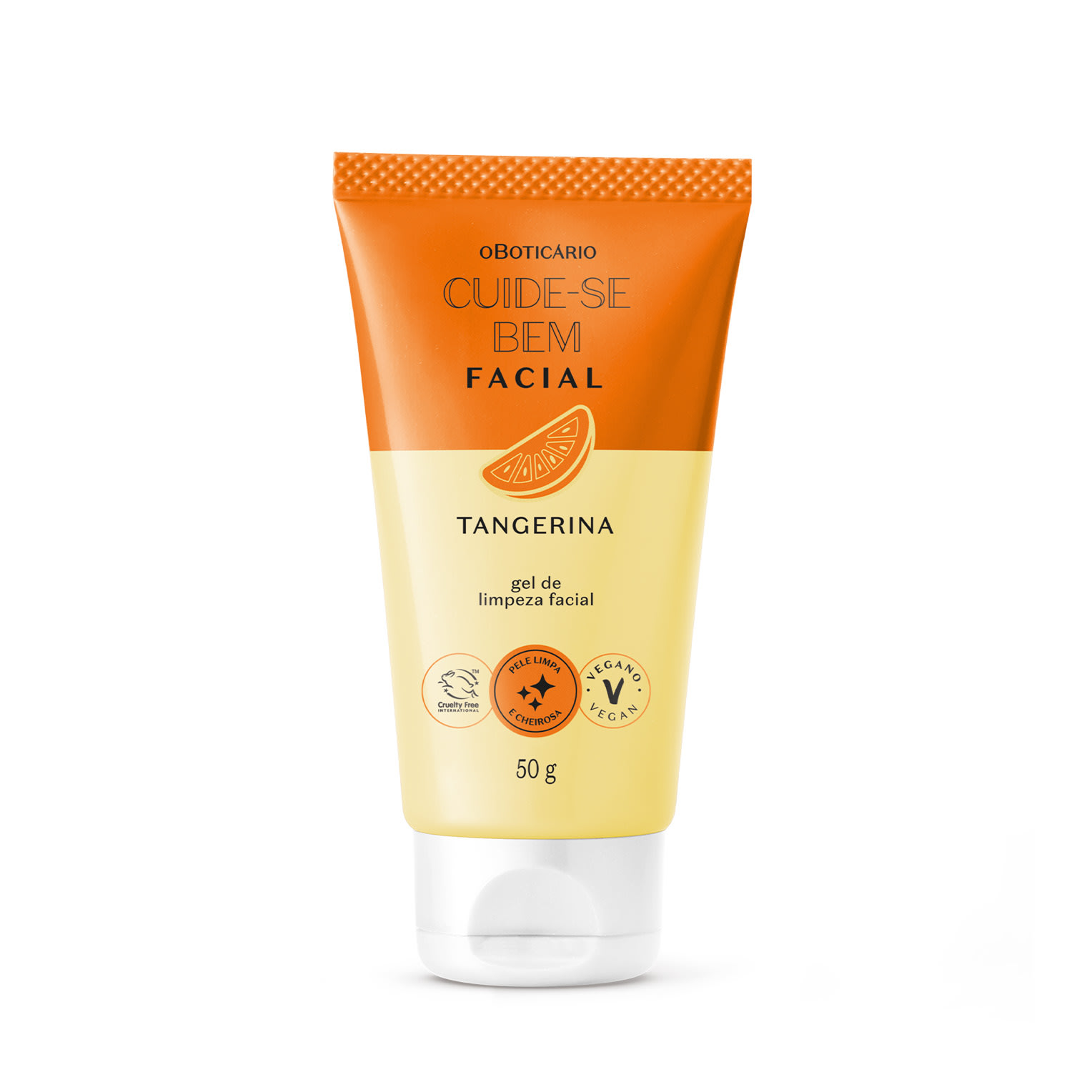 Gel de Limpeza Facial Cuide-se Bem Feira Tangerina O Boticário 50g