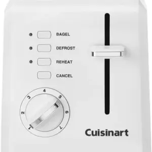 Torradeira Elétrica Cuisinart Compacta 2 Fatias Branca CPT-122 Torradeira Elétrica Cuisinart Compacta 2 Fatias Branca CPT-122