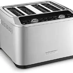 Torradeira Elétrica Motorizada Cuisinart 4 Fatias Múltiplas Funções Torradeira Elétrica Motorizada Cuisinart 4 Fatias Múltiplas Funções