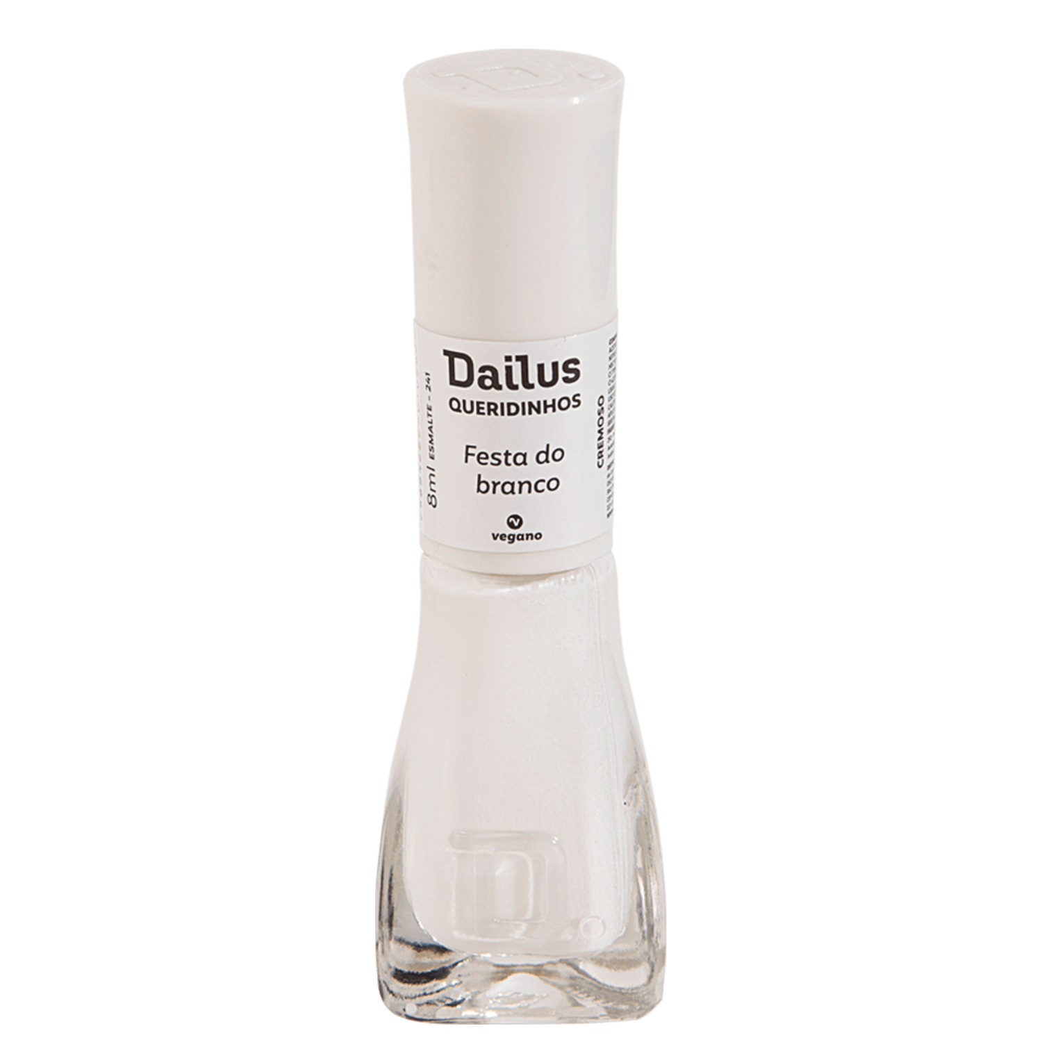 Esmalte Cremoso Dailus 241 Festa do Branco 8ml