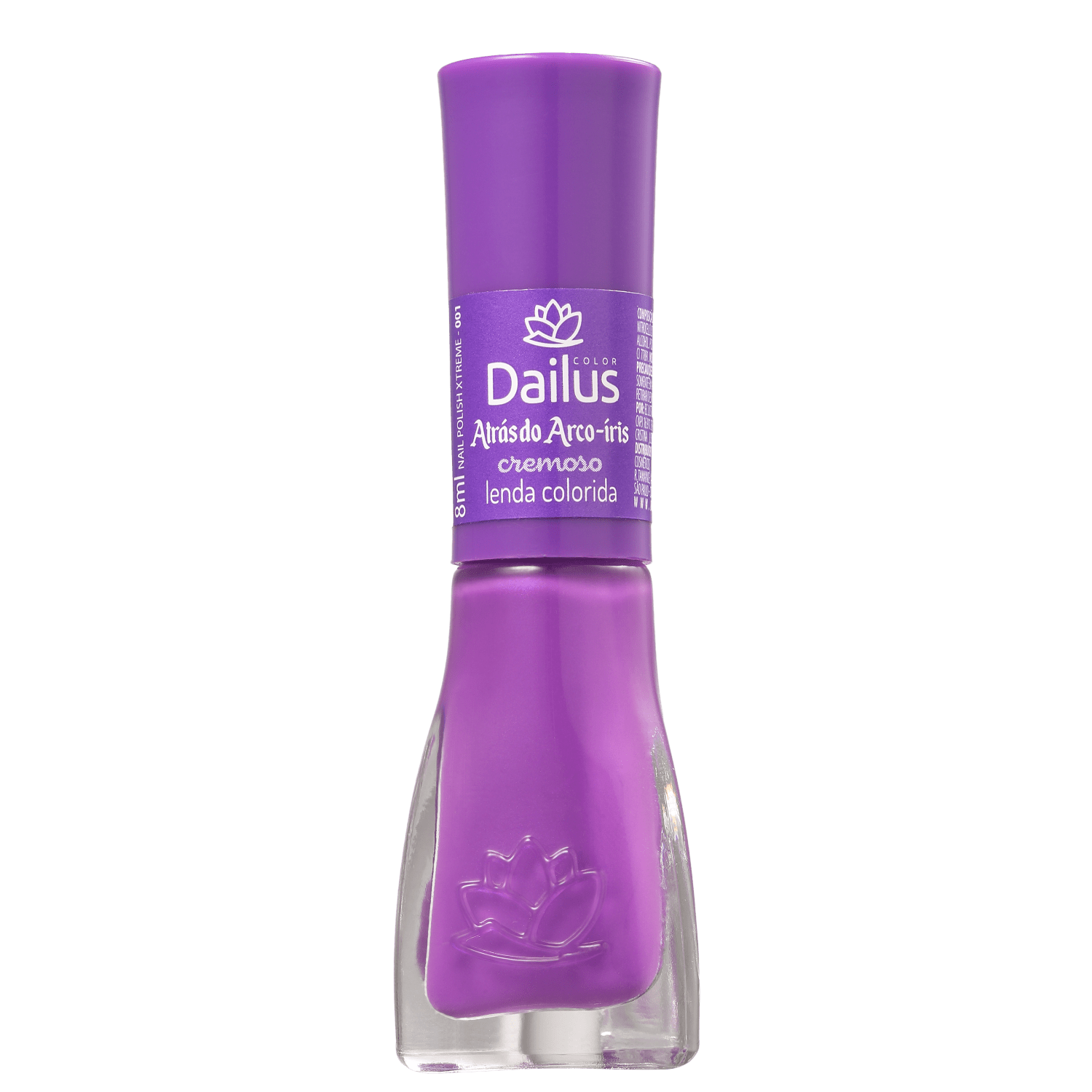 Esmalte Cremoso Dailus Atrás do Arco-Íris 01 Lenda Colorida 8ml