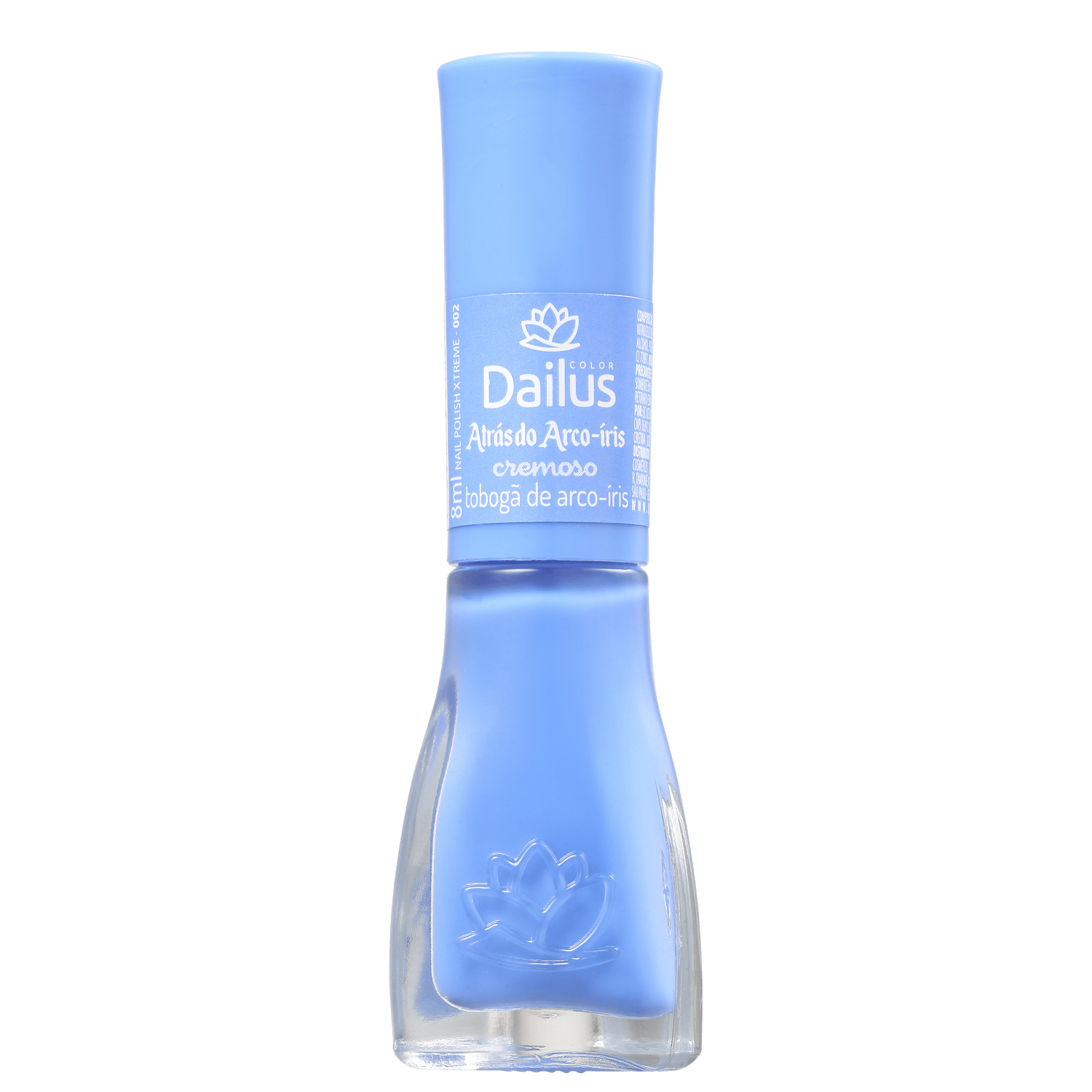 Esmalte Cremoso Dailus Atrás do Arco-Íris 02 Tobogã de Arco-Íris 8ml