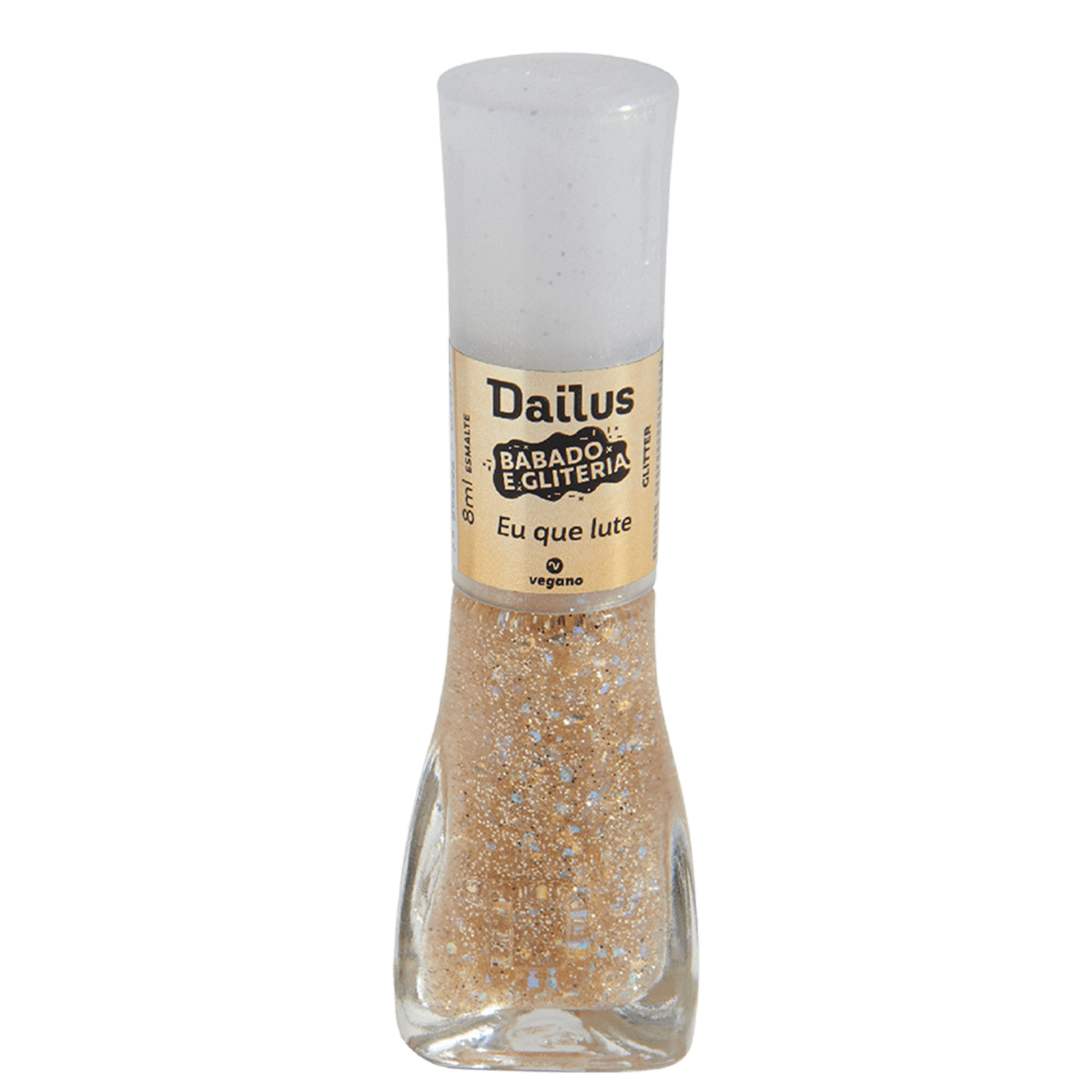 Esmalte Dailus Babado e Gliteria Eu que Lute 8ml