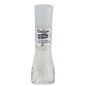 Esmalte Dailus Babado e Gliteria Tô na Seca mas Passo Bem 8ml Esmalte Dailus Babado e Gliteria Tô na Seca mas Passo Bem 8ml
