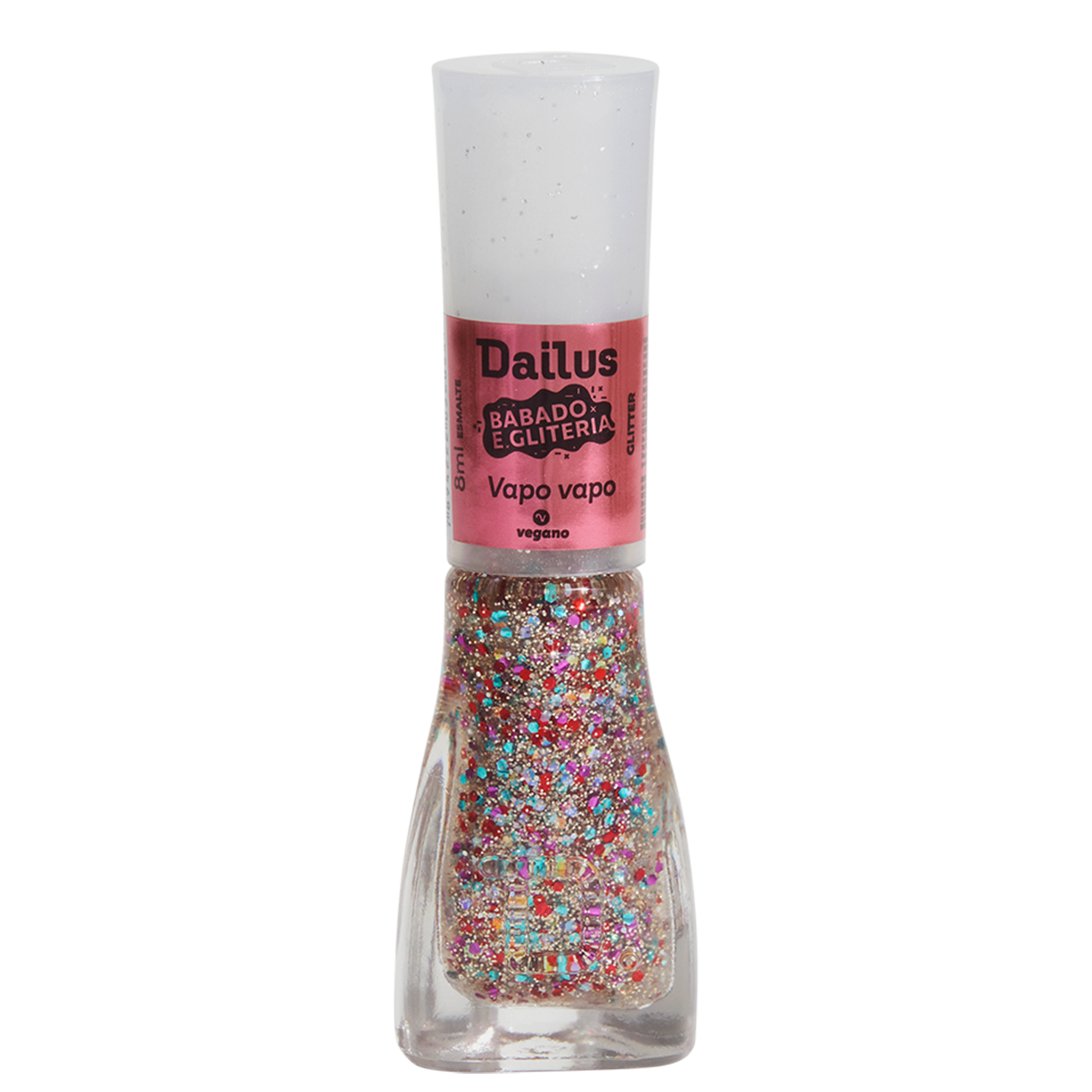 Esmalte Dailus Babado e Gliteria Vapo Vapo 8ml