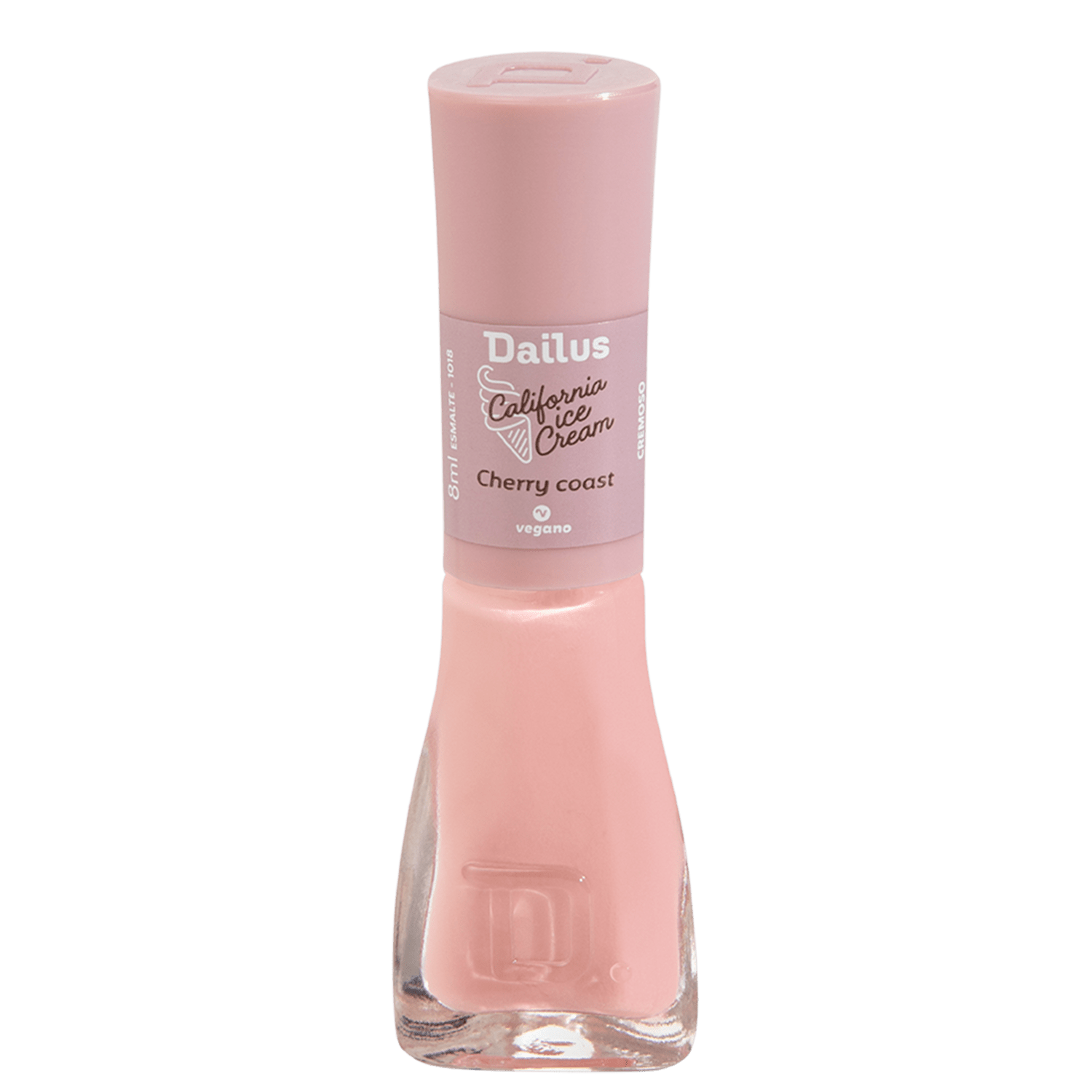 Esmalte Cremoso Dailus Califórnia Ice Cream 1018 Cherry Coast 8ml