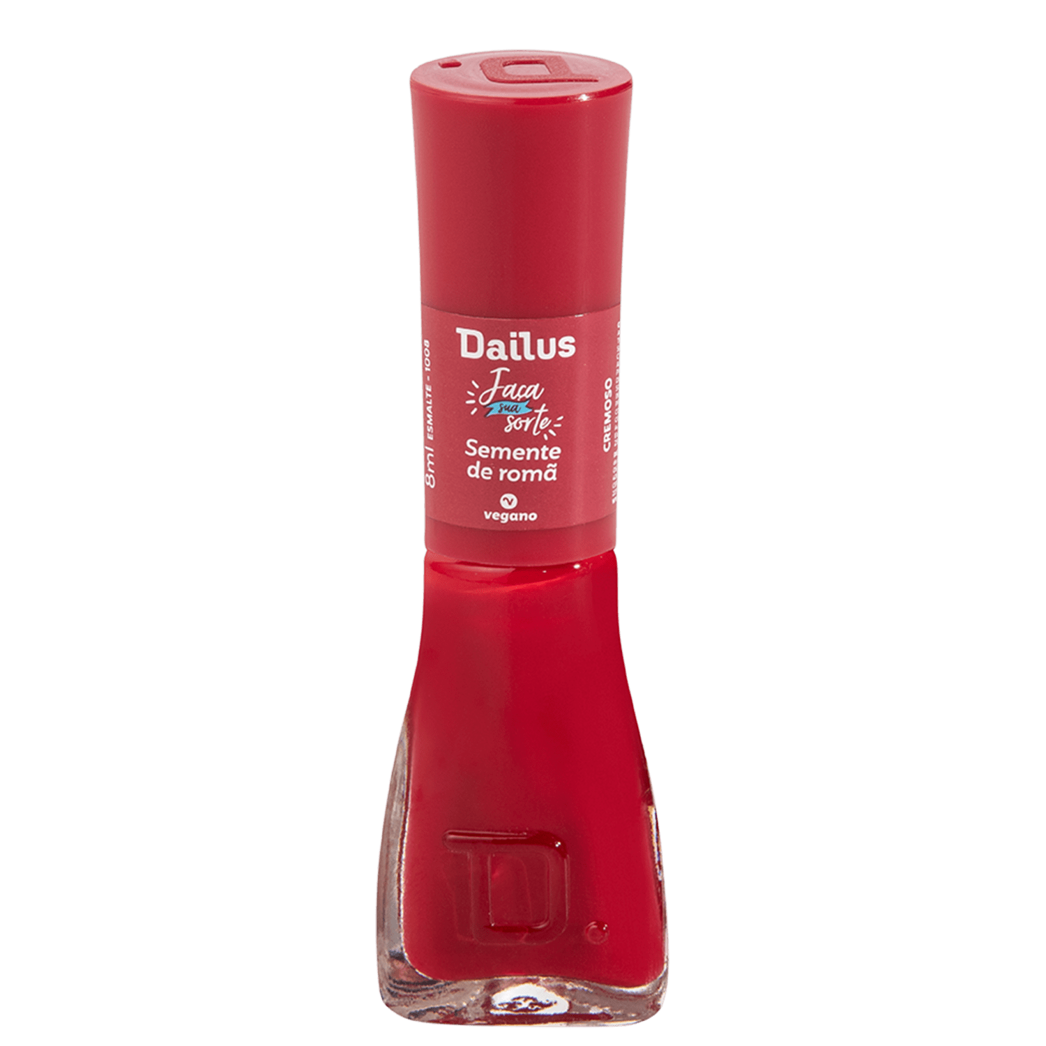 Esmalte Cremoso Dailus Faça Sua Sorte Semente de Romã 8ml
