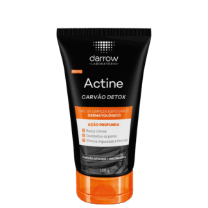 Gel de Limpeza Esfoliante Facial Darrow Actine Carvão Detox 100g Gel de Limpeza Esfoliante Facial Darrow Actine Carvão Detox 100g