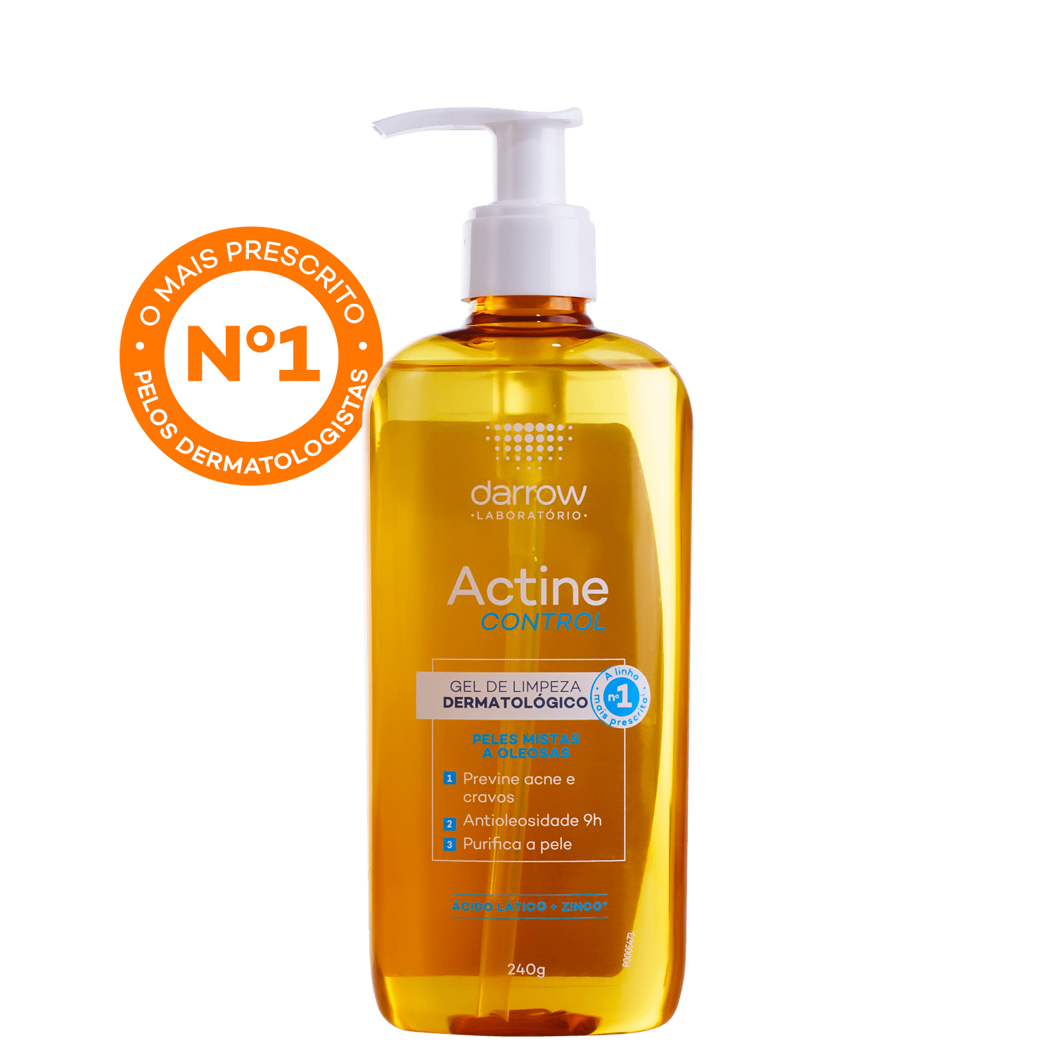 Sabonete Líquido Facial Darrow Actine Control 240g