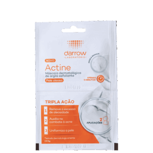 Máscara Esfoliante Darrow Actine De Argila 2x5g