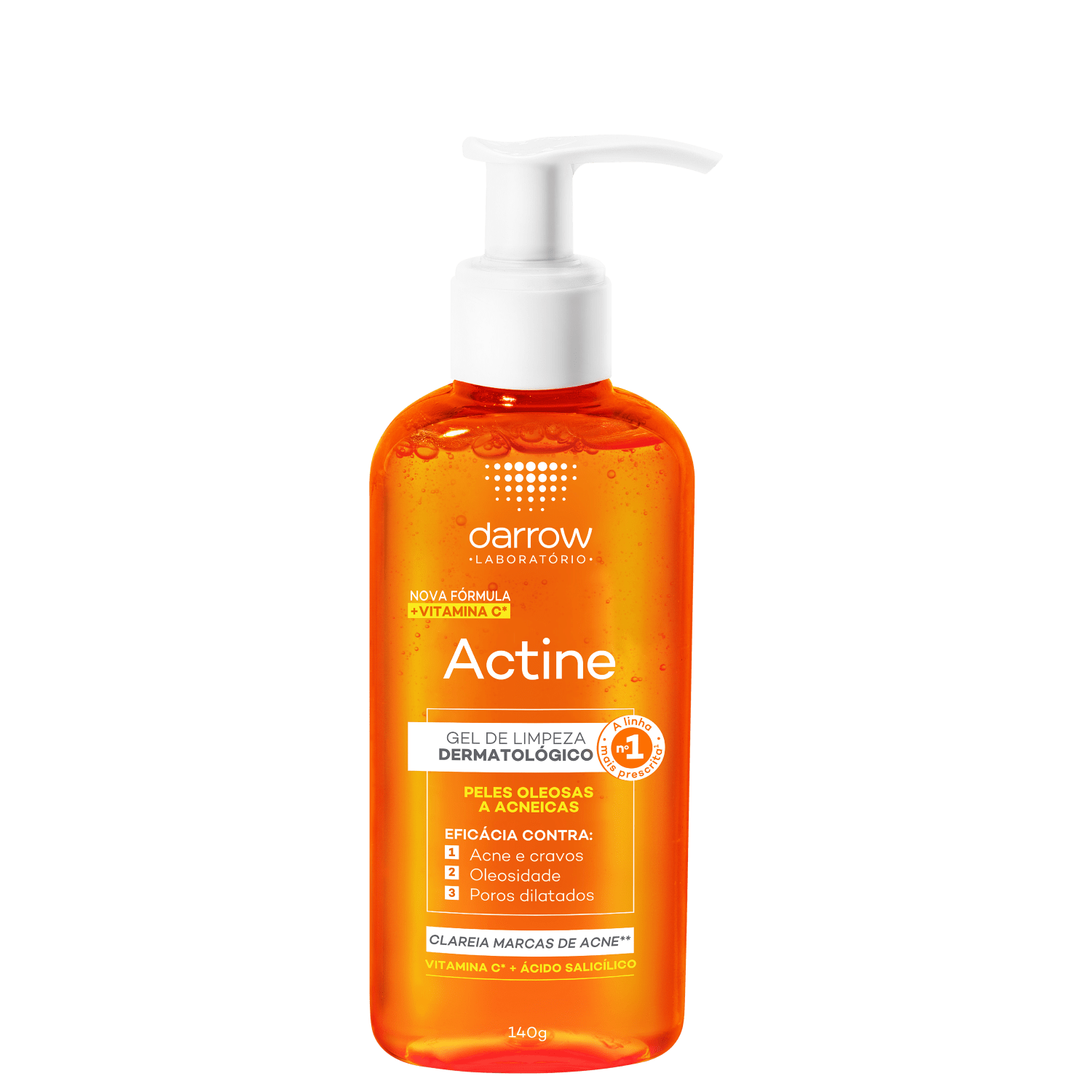 Gel de Limpeza Facial Darrow Actine 140g