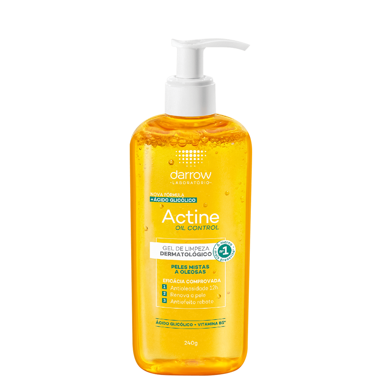 Gel de Limpeza Darrow Actine Oil Control 240g