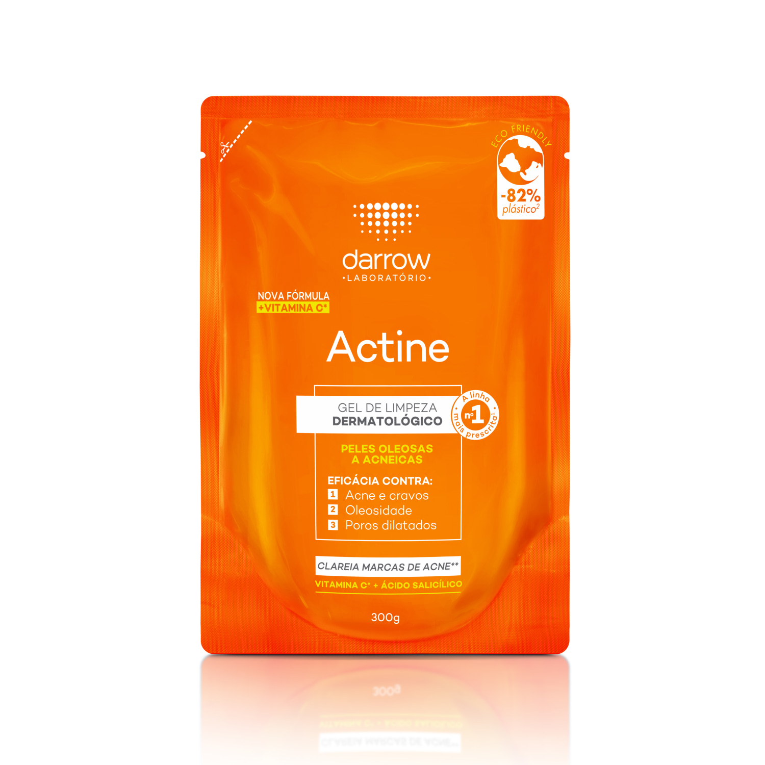 Refil Gel de Limpeza Facial Darrow Actine 300g