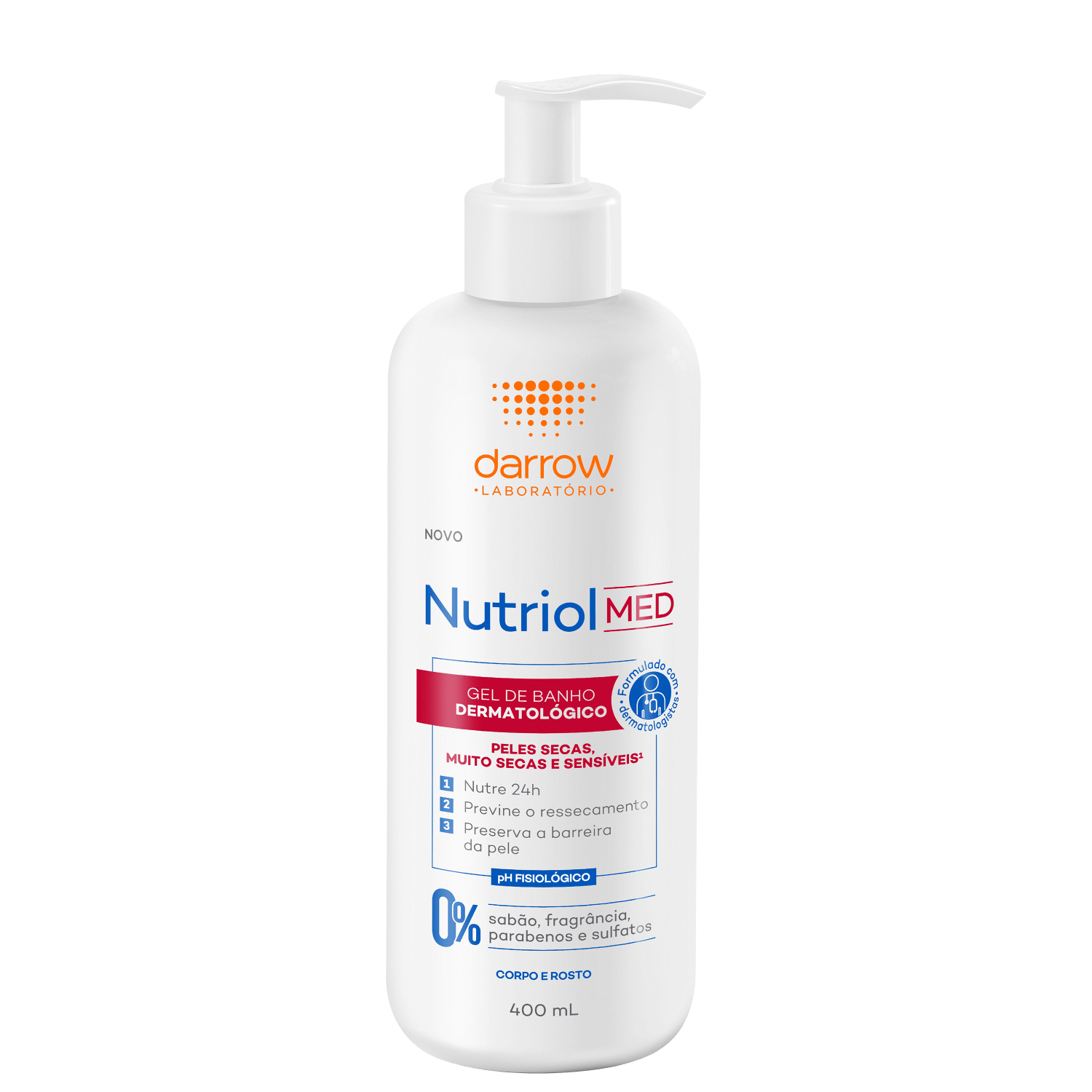 Gel de Banho Darrow Nutriol MED 400ml