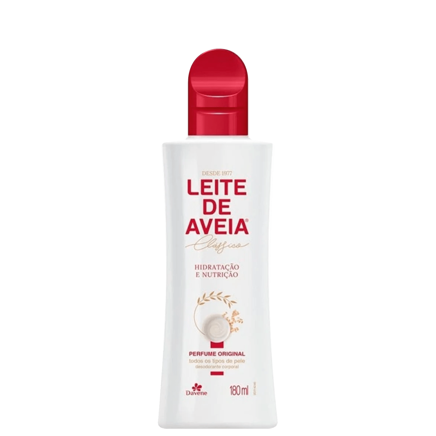 Hidratante Corporal Davene Leite de Aveia Clássico 180ml