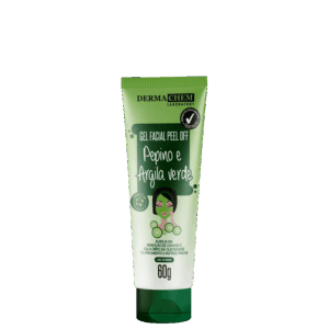 Gel Peel Off Dermachem Pepino e Argila Verde 60g Gel Peel Off Dermachem Pepino e Argila Verde 60g