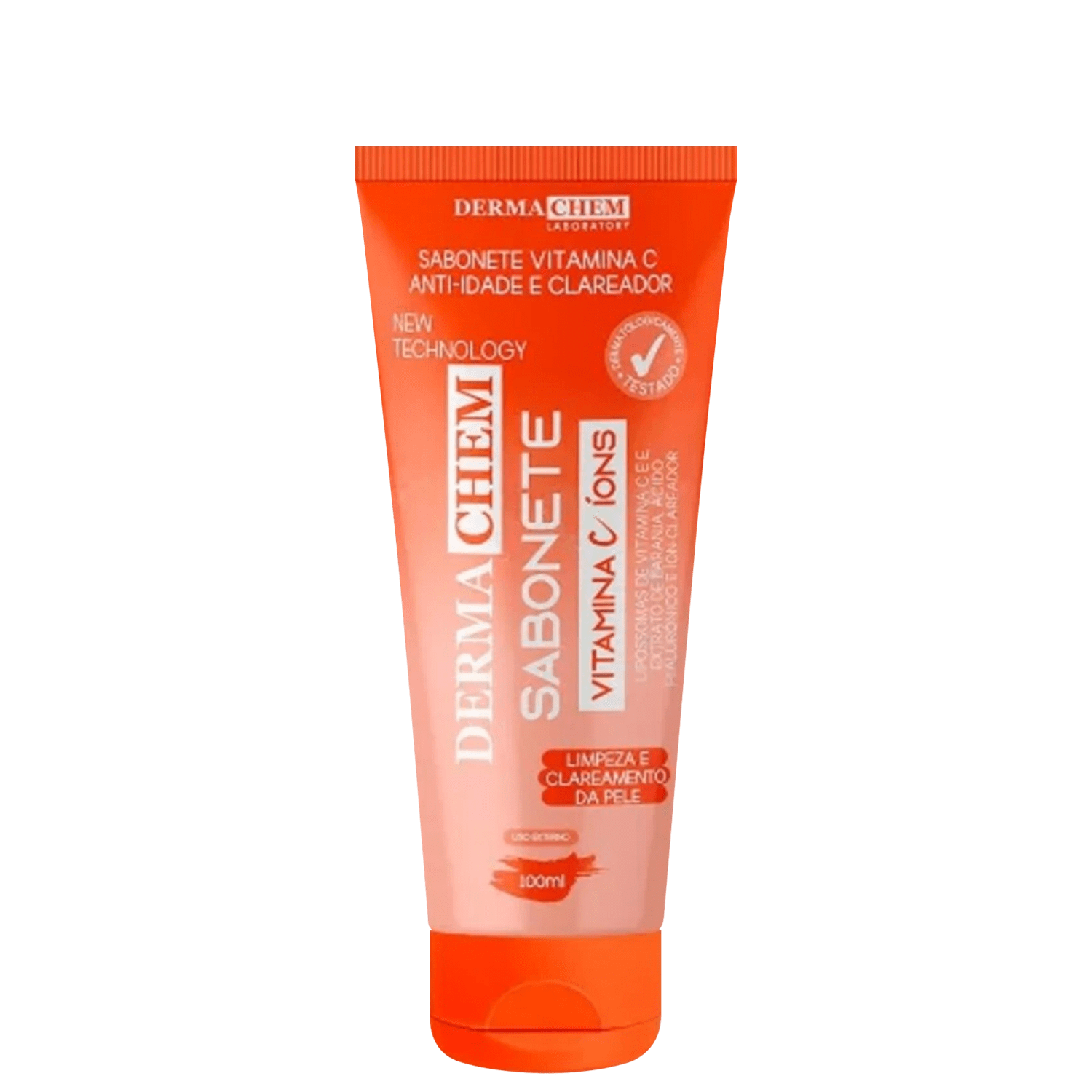 Sabonete Líquido Facial Dermachem Vitamina C com Íons 100ml