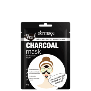 Máscara Facial Dermage Charcoal 10g