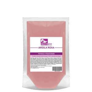 Máscara Facial Dermare Argila Roxa 500g