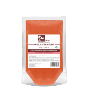 Máscara Facial Dermare Argila Vermelha 500g