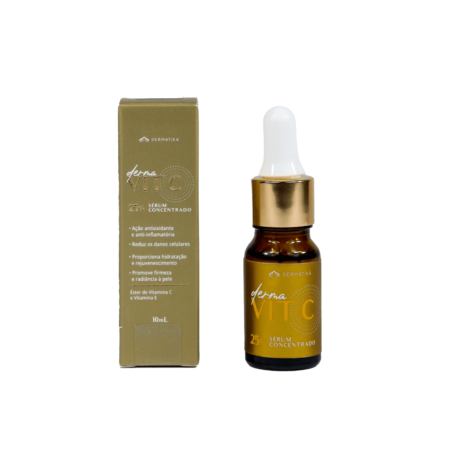 Sérum Facial Concentrado Dermatiká Derma Vit C 10ml