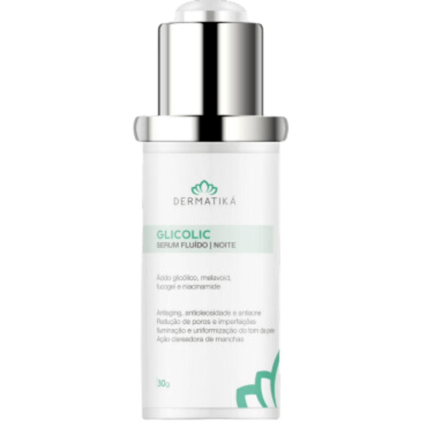 Sérum Facial Noturno Dermatiká Glicolic 30g