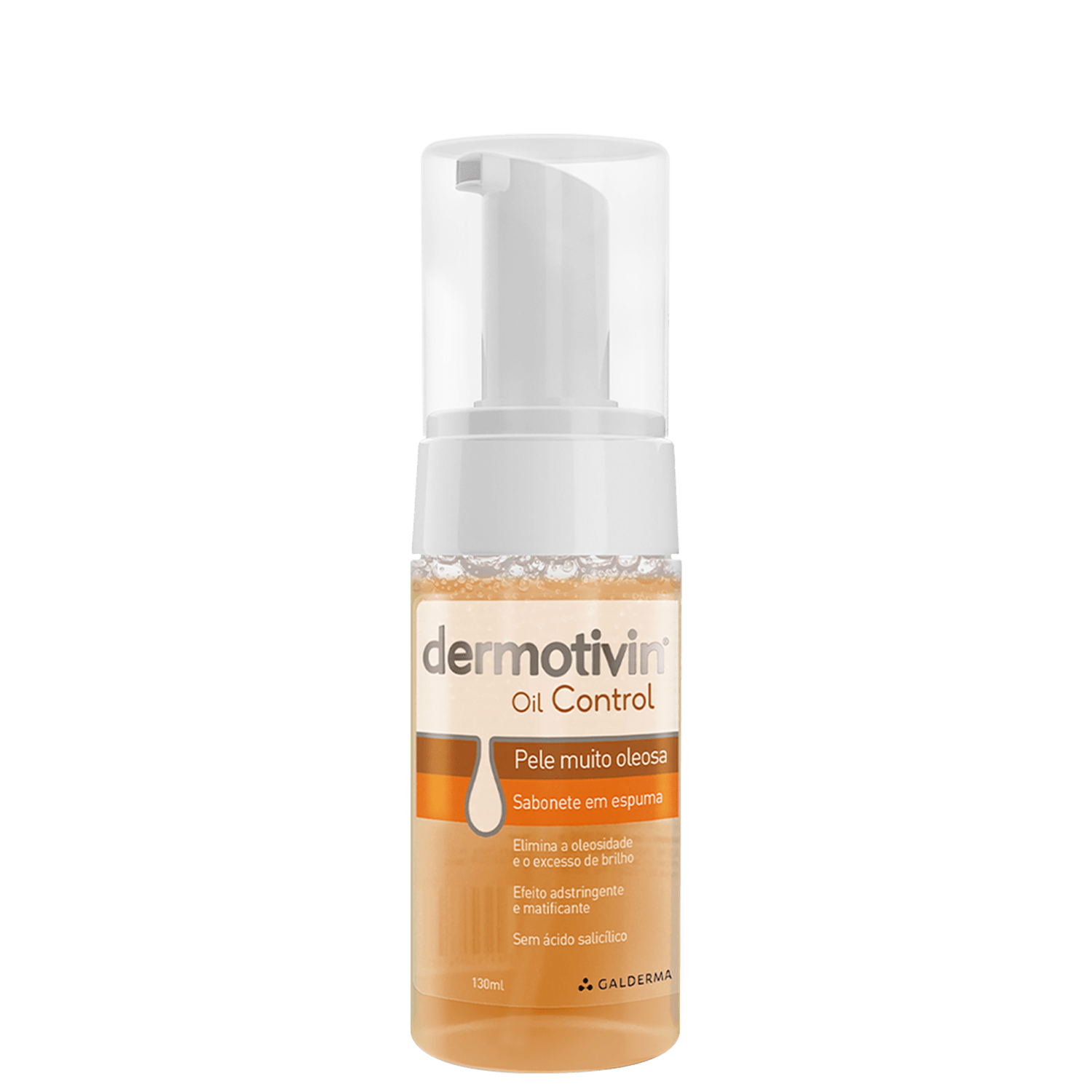 Espuma de Limpeza Facial Dermotivin Oil Control Pele Oleosa 130ml