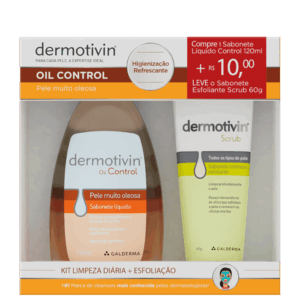 Sabonete Líquido Facial Dermotivin Oil Control 120ml