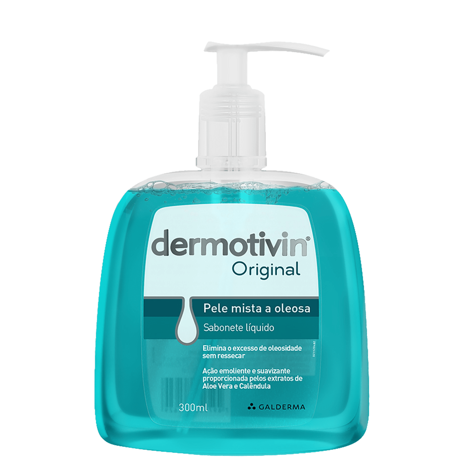 Sabonete Líquido Facial Dermotivin Original Pele Mista 300ml