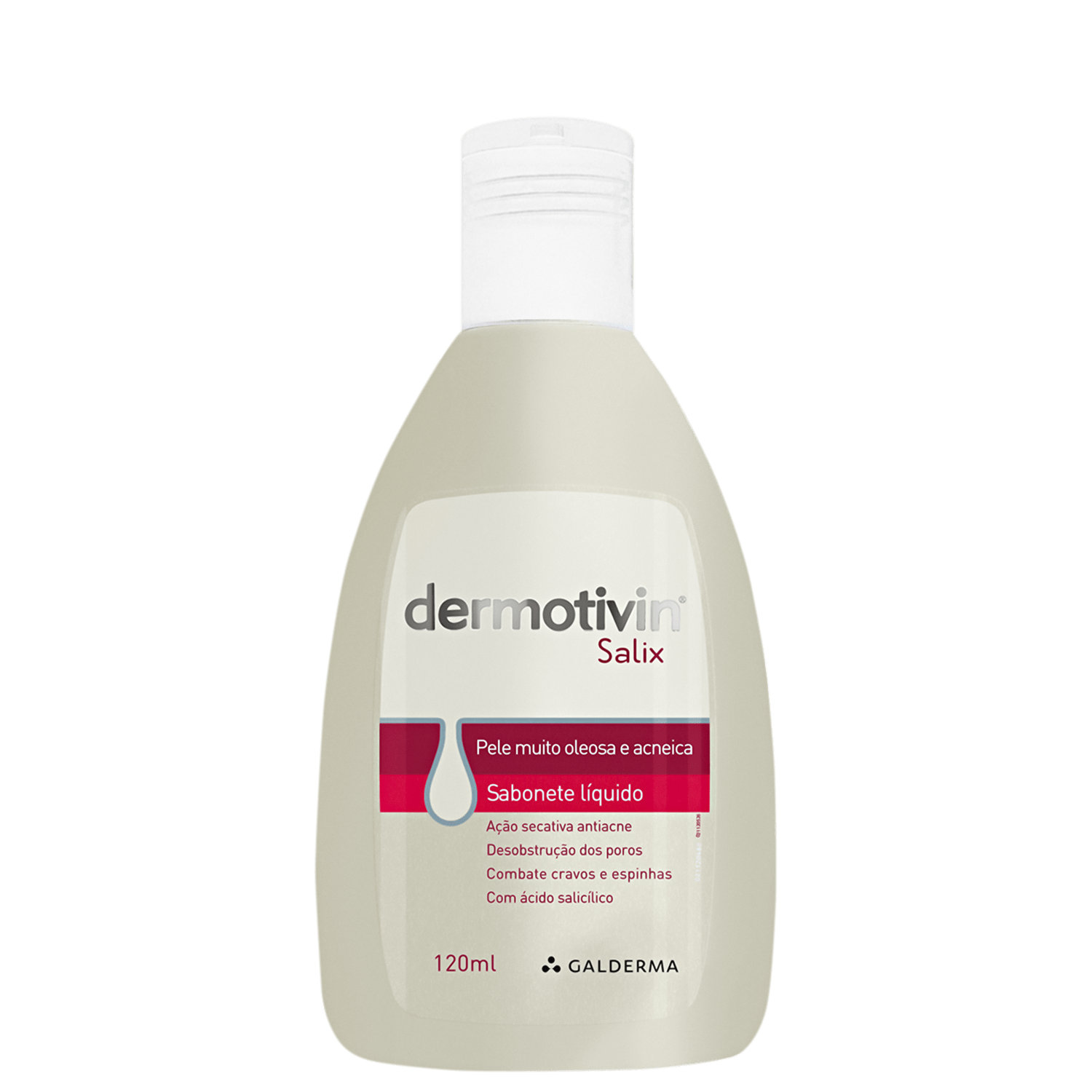 Sabonete Líquido Dermotivin Salix para Acne 120ml