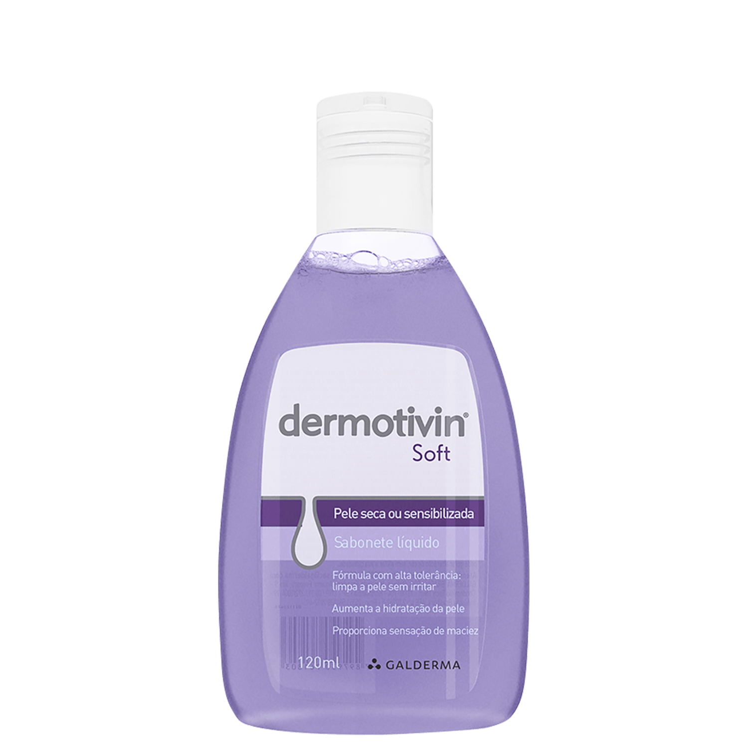 Sabonete Líquido Dermotivin Soft Pele Seca ou Sensibilizada 120ml