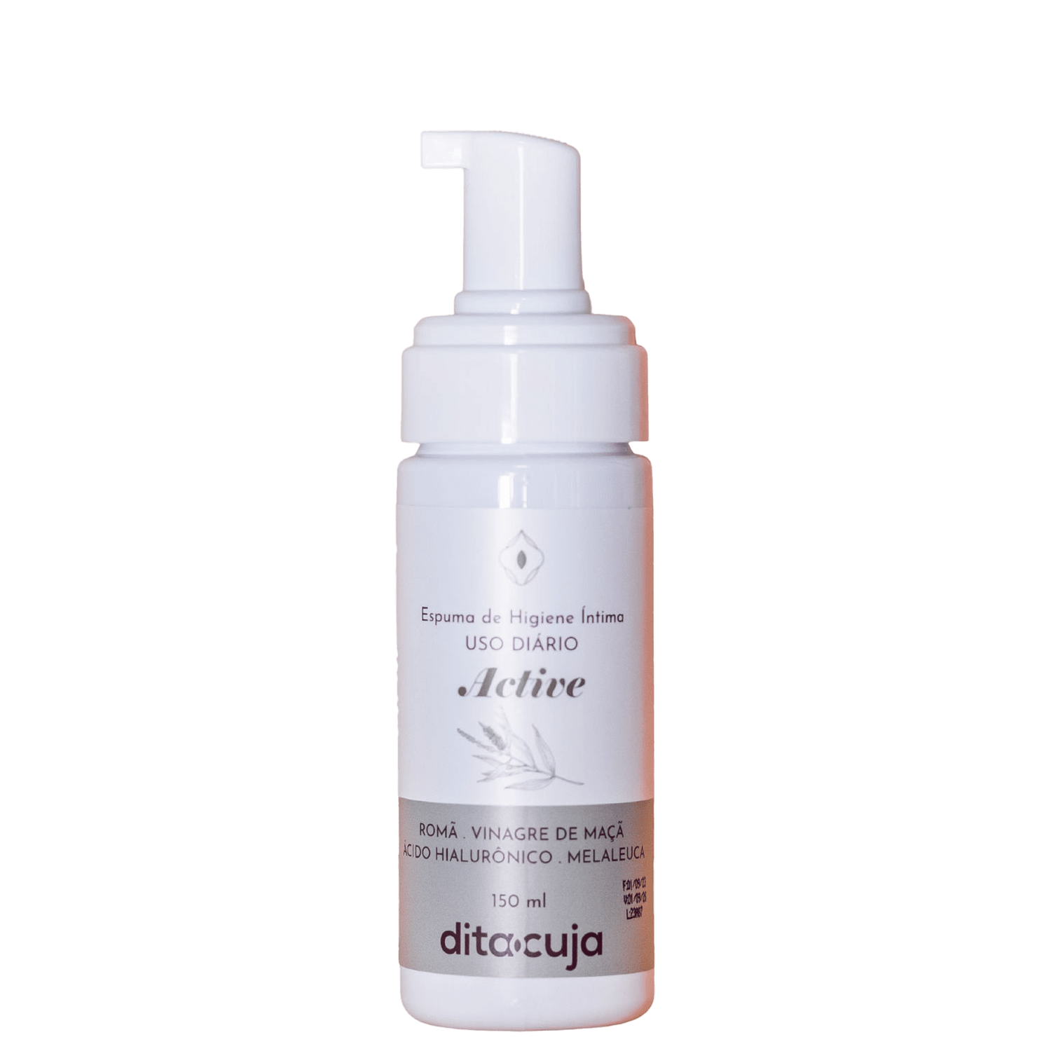 Espuma de Higiene Íntima Dita Cuja Active 150ml