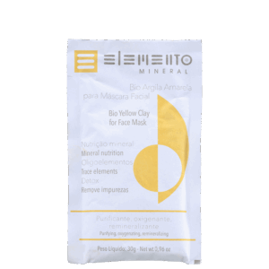 Máscara Facial Elemento Mineral Bio Argila Amarela 30g