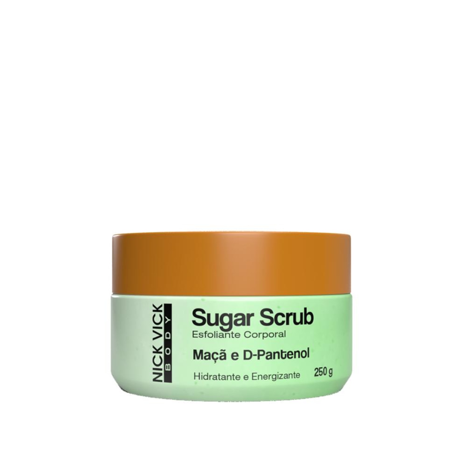 Esfoliante Corporal Sugar Scrub Nick Vick Body Maçã Verde 250g