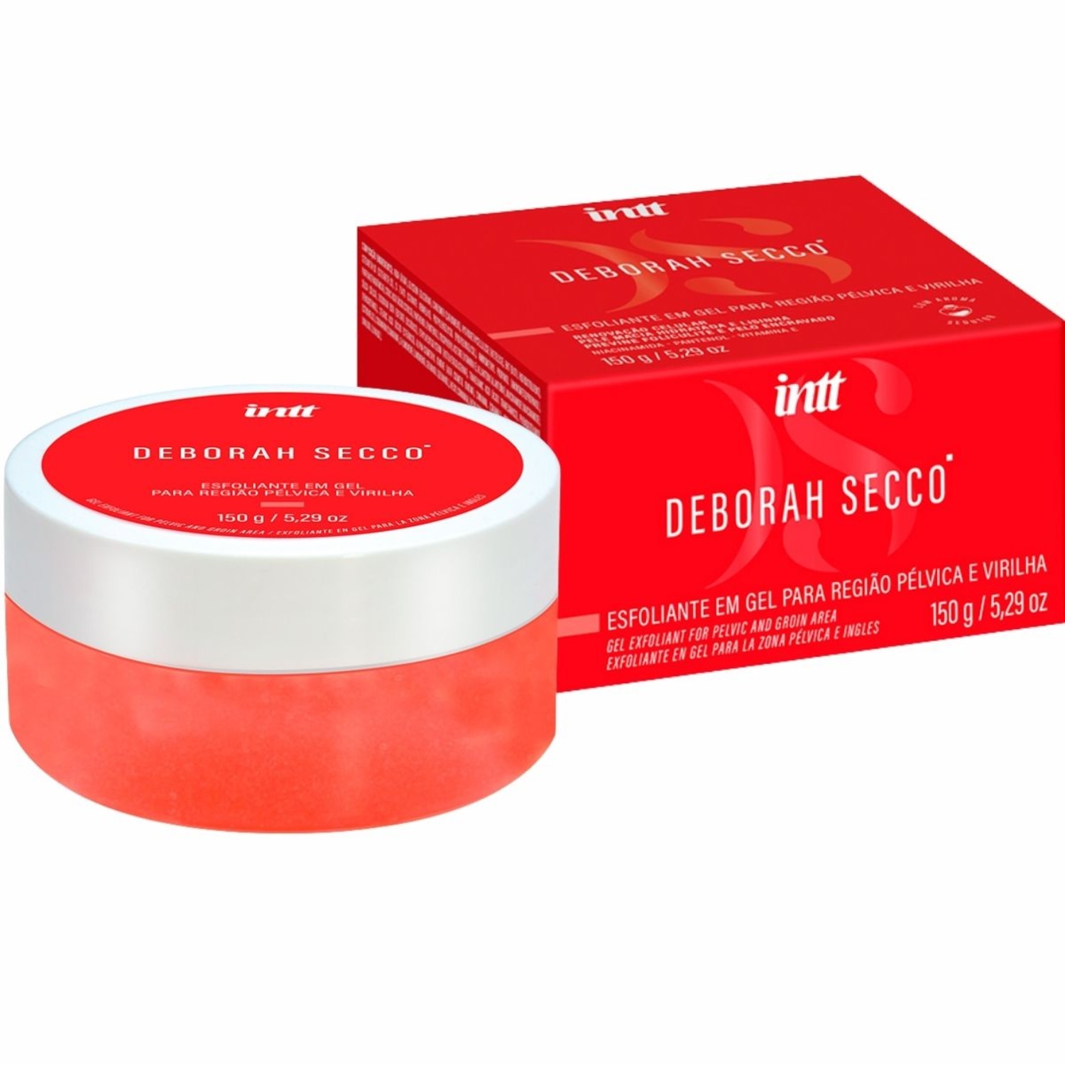 Esfoliante Intt Deborah Secco Pélvico Virilha Íntimo Feminino 50g