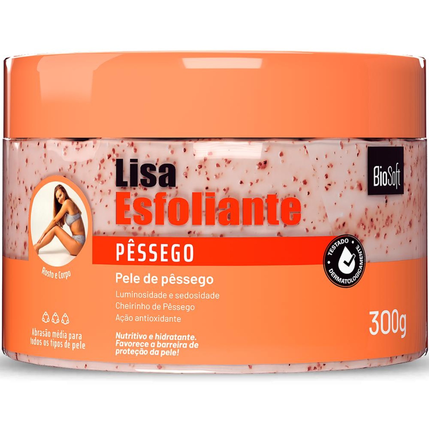Esfoliante Bio Soft Pêssego
