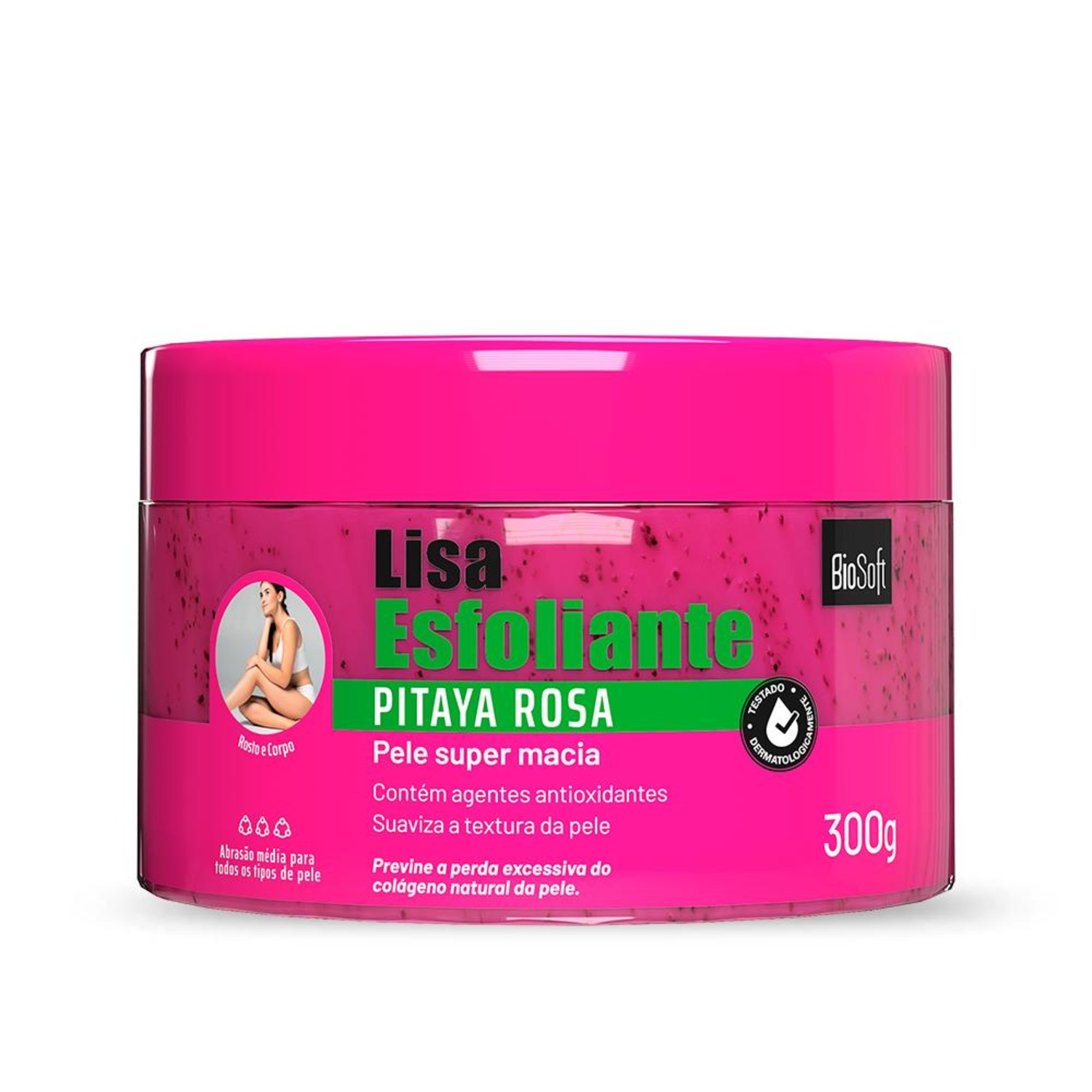 Esfoliante Bio Soft Pitaya Rosa