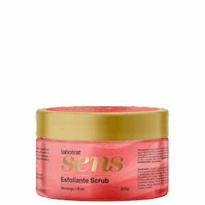 Esfoliante Scrub Labotrat Sens Morango Rubi Corporal 300g