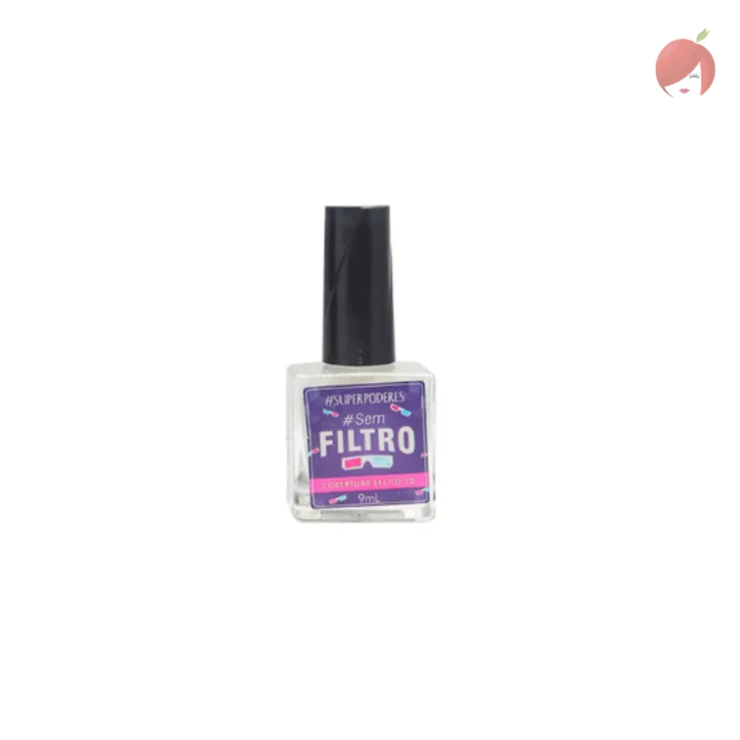 Esmalte Base Finalização de Unha Super Poderes Espelhada 1 Unidade