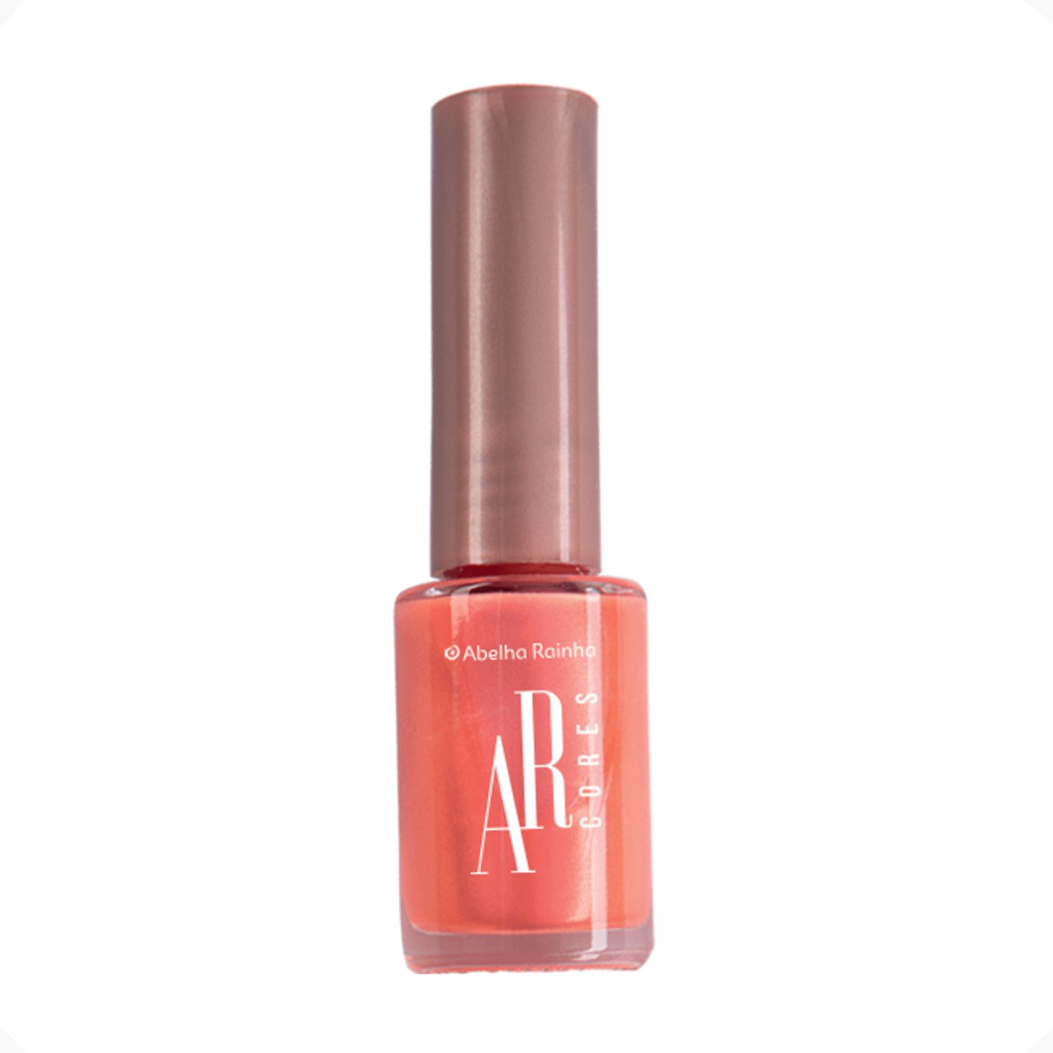 Esmalte Cintilante Abelha Rainha AR Cores Celeste Coral 9ml (Fácil Aplicação)