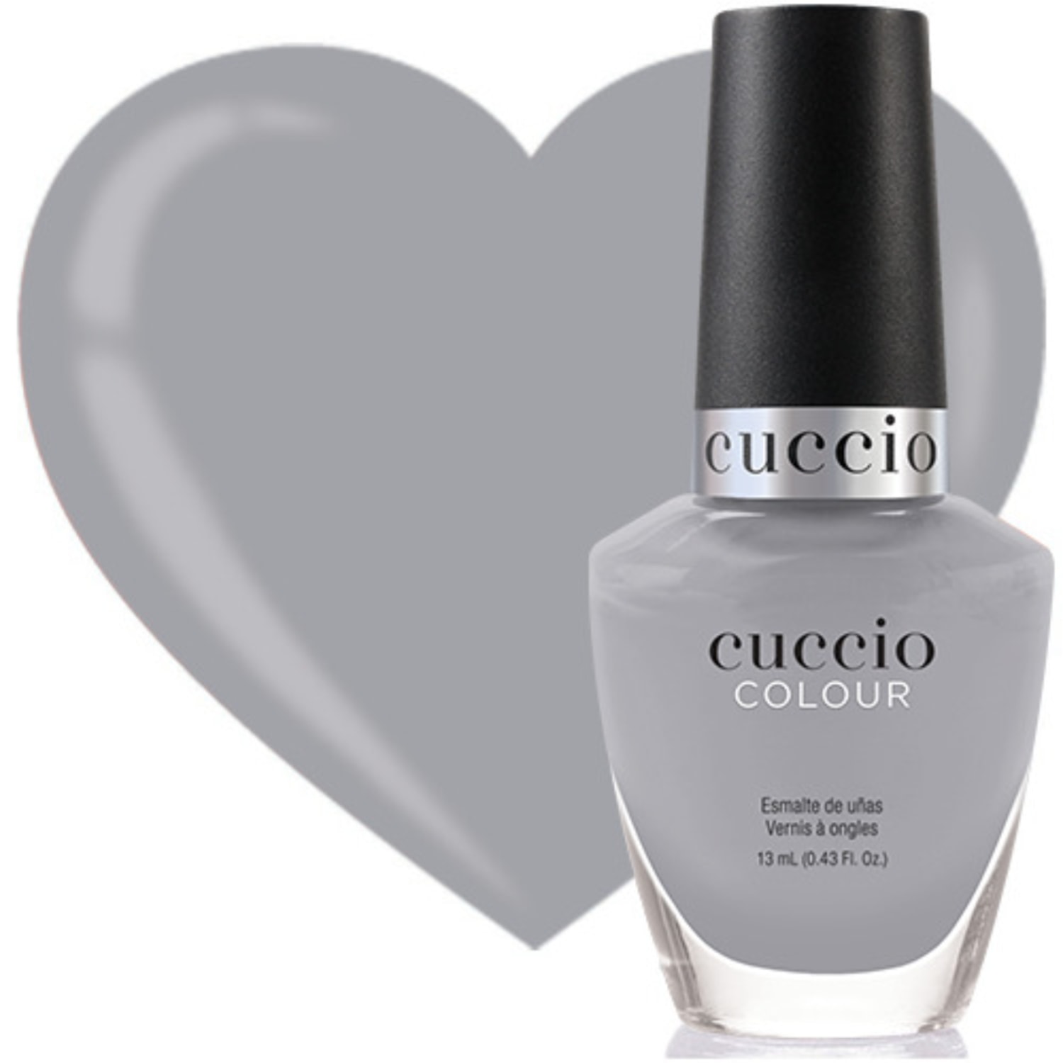 Esmalte Colour Cuccio Linha 12 I Reflect Cinza 13ml