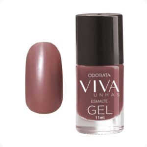 Esmalte em Gel Hipoalergênico ODORATA Viva Unhas Castanha Chá Cremoso 7ml (Secagem Rápida) Esmalte em Gel Hipoalergênico ODORATA Viva Unhas Castanha Chá Cremoso 7ml (Secagem Rápida)