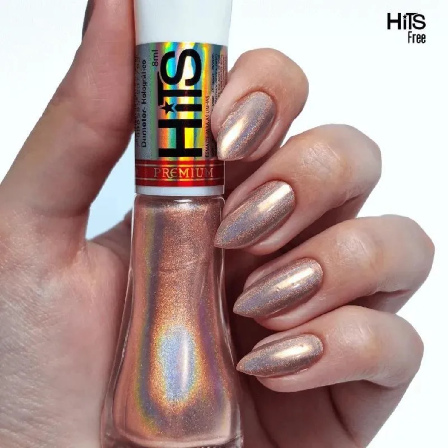 Esmalte Holográfico HITS Demeter 5Free 8ml