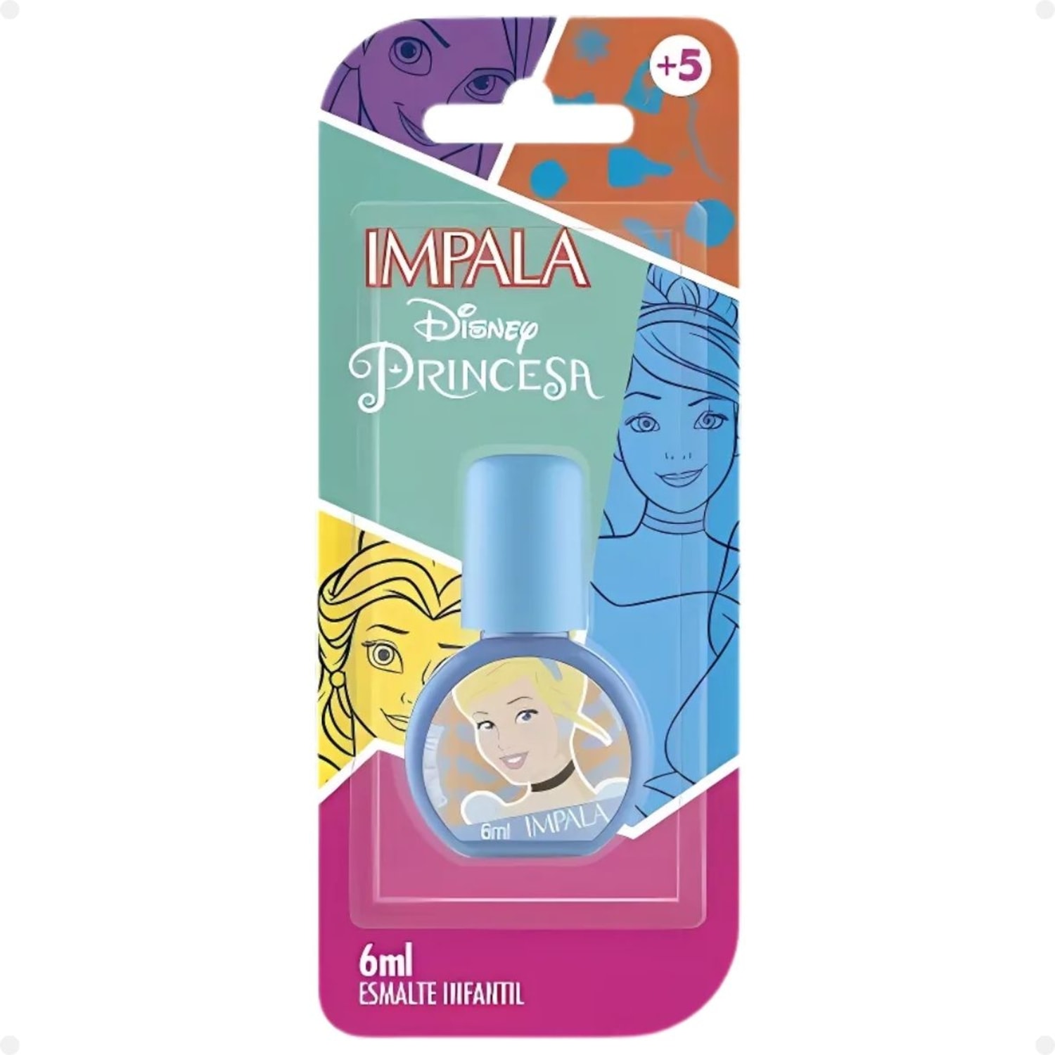 Esmalte Infantil Impala Disney Gentileza Gera Mágia 6ml
