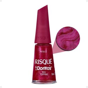 Esmalte Metálico Risqué & Doritos Sou Topping 8ml Esmalte Metálico Risqué & Doritos Sou Topping 8ml