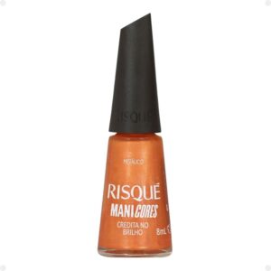 Esmalte Metálico Risqué ManiCores Credita no Brilho 8ml Esmalte Metálico Risqué ManiCores Credita no Brilho 8ml