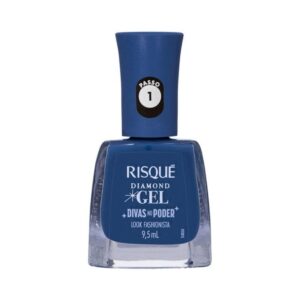 Esmalte Risqué Diamond Gel Divas No Poder Look Fashionista 9,5ml Esmalte Risqué Diamond Gel Divas No Poder Look Fashionista 9,5ml