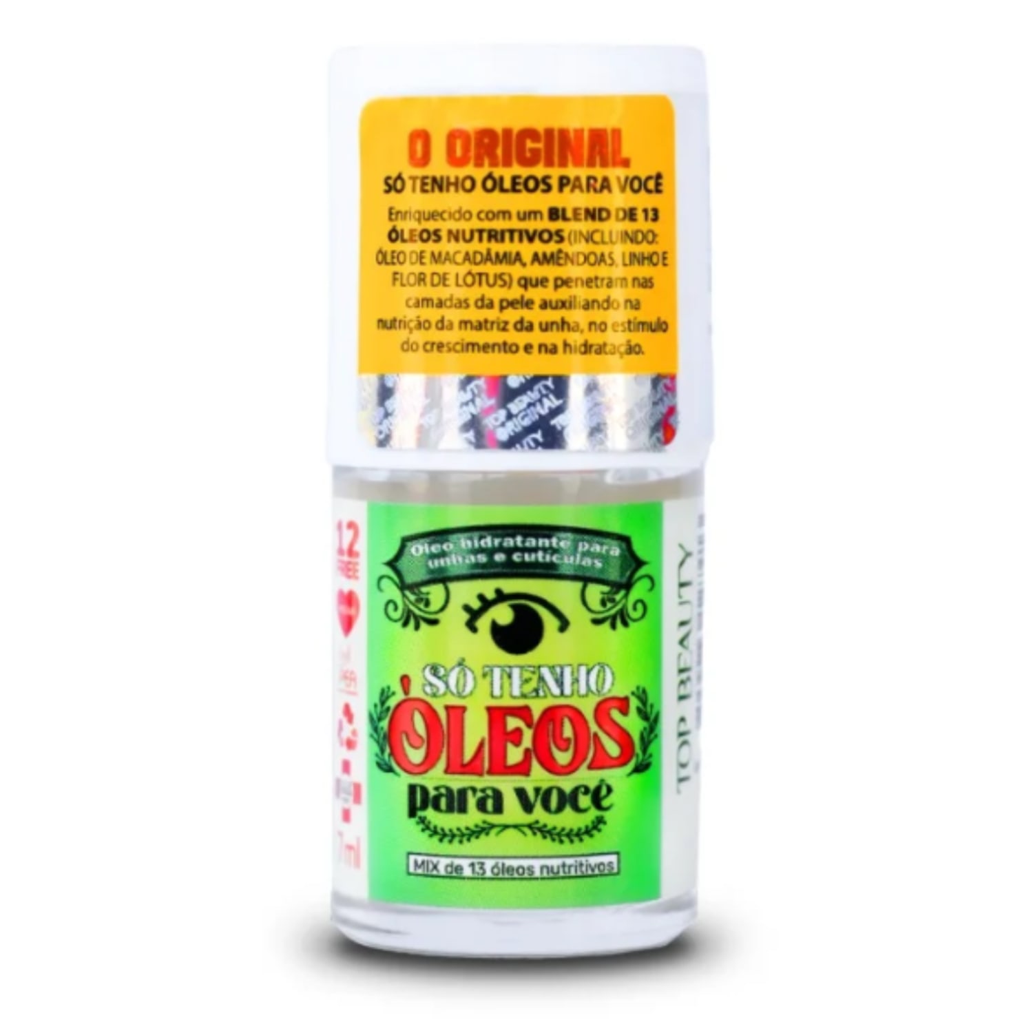 Esmalte Top Beauty SOS Unhas Só Tenho Óleos para Você 7ml